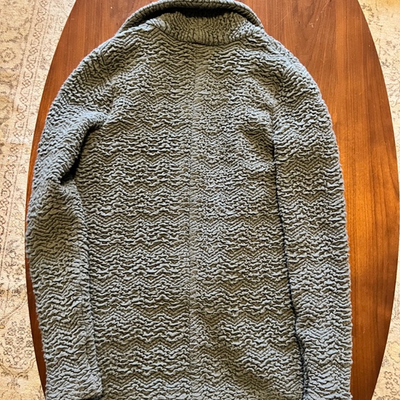 Anthropologie Textured Gray Cardigan - Picture 2 of 3